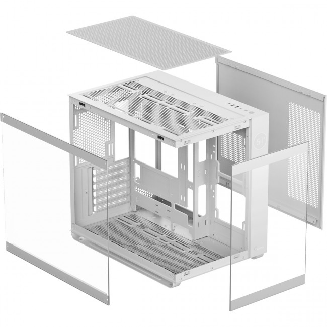 Корпус ПК без блока питания Ocypus Iota-C70-WHD600XX-GL — для бизнеса и офиса