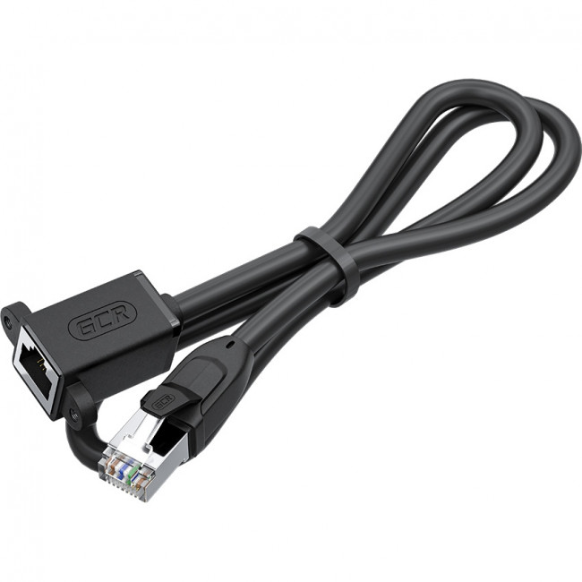 GCR Удлинитель PROF патч-корда прямой 1.0m, FTP медь, кат.6, крепление под винт, никелированный коннектор, T568B, GCR-53716 Greenconnect GCR-53716 — для бизнеса и офиса GCR Удлинитель PROF патч-корда прямой 1.0m, FTP медь, кат.6, крепление под винт, никелированный коннектор, T568B, GCR-53716 Greenconnect GCR-53716 — для бизнеса и офиса