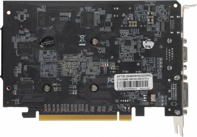 Видеокарта AFOX CORPORATION AF740-2048D5H3-V2 — для бизнеса и офиса Видеокарта AFOX CORPORATION AF740-2048D5H3-V2 — для бизнеса и офиса
