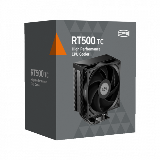 Кулер для процессора PCCooler CPU Cooler RT500 TC BK BLACK — для бизнеса и офиса