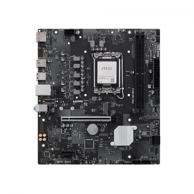 Материнская плата MSI PRO H810M-E — для бизнеса и офиса