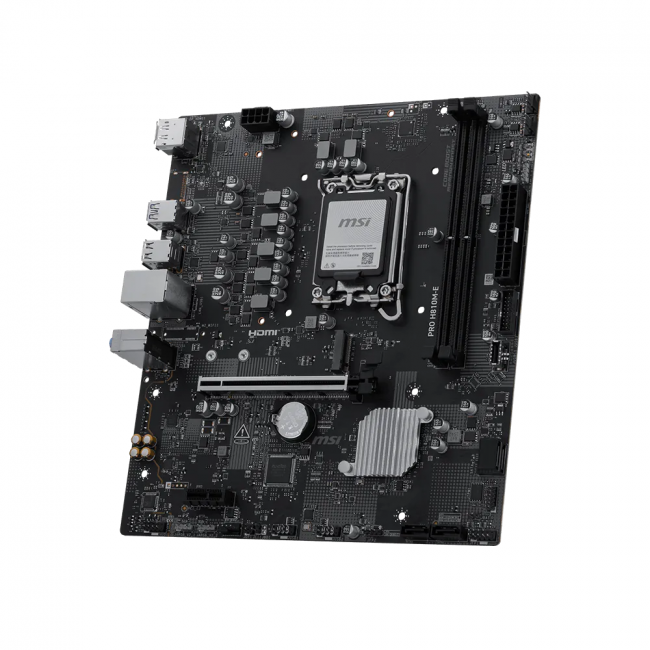 Материнская плата MSI PRO H810M-E — для бизнеса и офиса