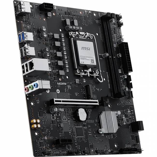 Материнская плата MSI PRO H810M-E — для бизнеса и офиса