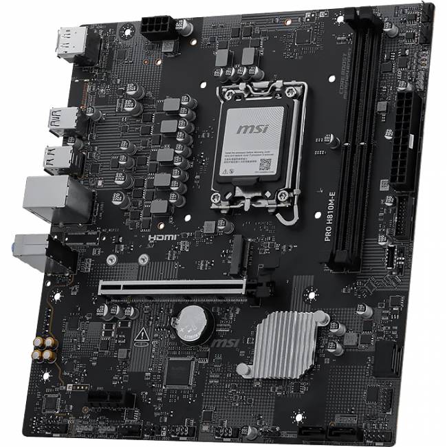 Материнская плата MSI PRO H810M-E — для бизнеса и офиса