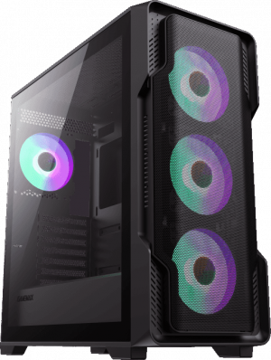 Компьютерный корпус E-ATX, без блока питания GameMax SIEGE BK