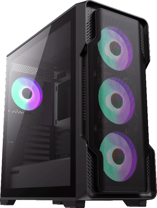 Компьютерный корпус E-ATX, без блока питания GameMax SIEGE BK — для бизнеса и офиса