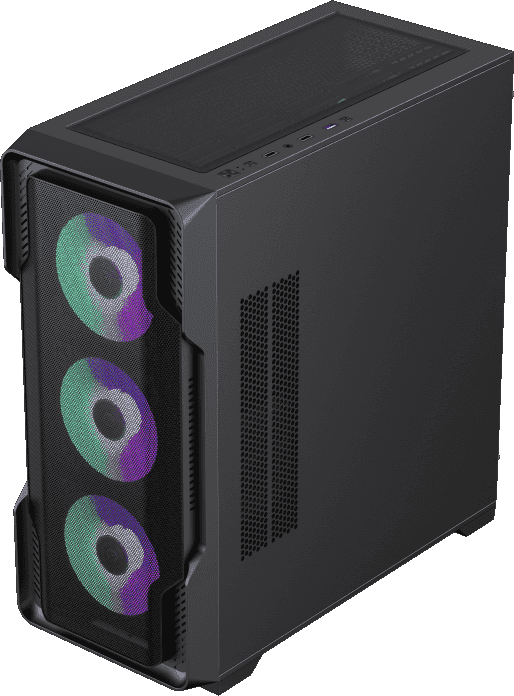 Компьютерный корпус E-ATX, без блока питания GameMax SIEGE BK — для бизнеса и офиса