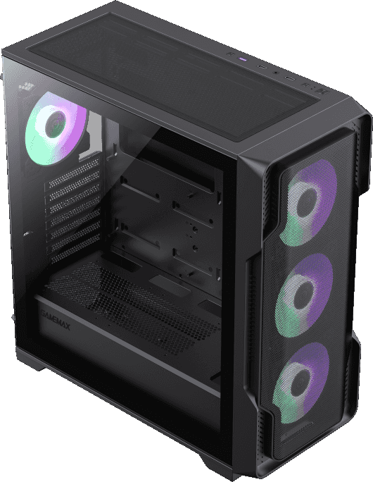 Компьютерный корпус E-ATX, без блока питания GameMax SIEGE BK — для бизнеса и офиса