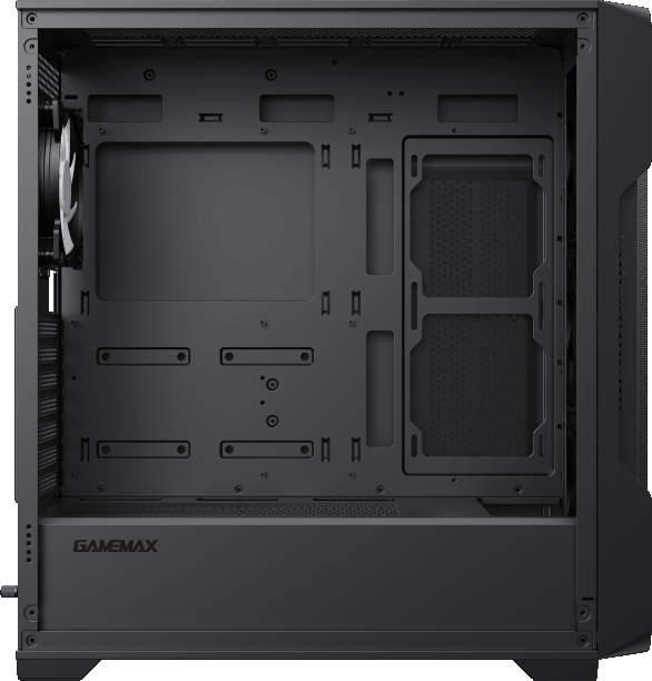Компьютерный корпус E-ATX, без блока питания GameMax SIEGE BK — для бизнеса и офиса
