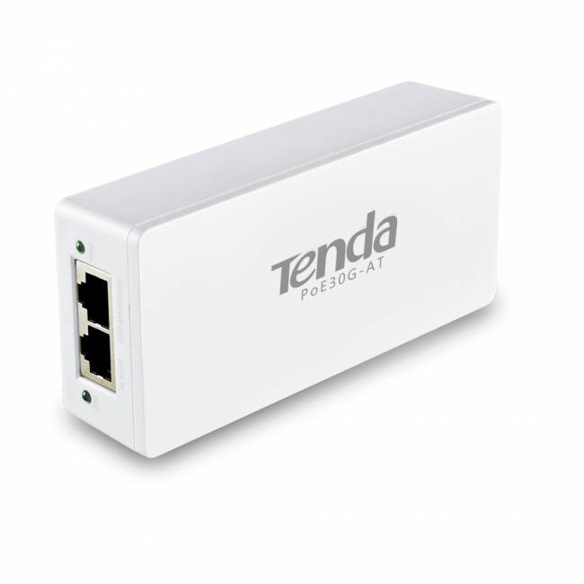 Инжектор Tenda PoE30G-AT — для бизнеса и офиса