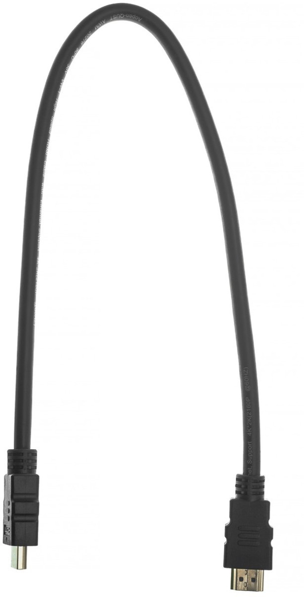 Кабель HDMI 19M/M ver 2.0, 0.5М  Aopen <ACG711-0.5M> AOpen HDMI (m) - HDMI (m) 0.5м