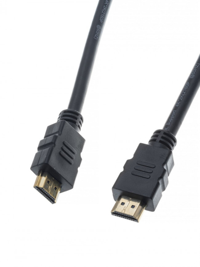Кабель HDMI 19M/M ver 2.0, 0.5М  Aopen <ACG711-0.5M> AOpen HDMI (m) - HDMI (m) 0.5м