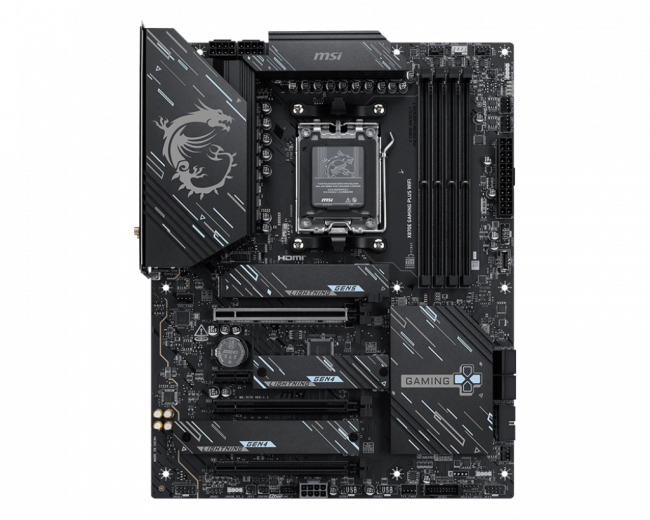Материнская плата MSI X870E GAMING PLUS WI — для бизнеса и офиса Материнская плата MSI X870E GAMING PLUS WI — для бизнеса и офиса