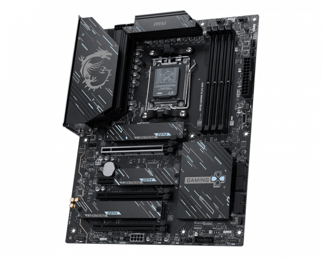 Материнская плата MSI X870E GAMING PLUS WI — для бизнеса и офиса Материнская плата MSI X870E GAMING PLUS WI — для бизнеса и офиса