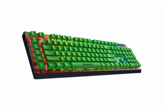 Игровая клавиатура Razer BlackWidow V4 X (Green Switch) - Minecraft Ed. - US Layout Razer RZ03-04704100-R3M1 — для бизнеса и офиса Игровая клавиатура Razer BlackWidow V4 X (Green Switch) - Minecraft Ed. - US Layout Razer RZ03-04704100-R3M1 — для бизнеса и офиса
