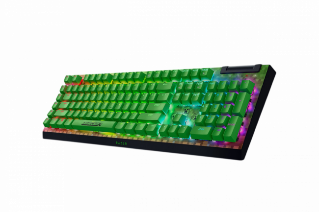 Игровая клавиатура Razer BlackWidow V4 X (Green Switch) - Minecraft Ed. - US Layout Razer RZ03-04704100-R3M1 — для бизнеса и офиса Игровая клавиатура Razer BlackWidow V4 X (Green Switch) - Minecraft Ed. - US Layout Razer RZ03-04704100-R3M1 — для бизнеса и офиса