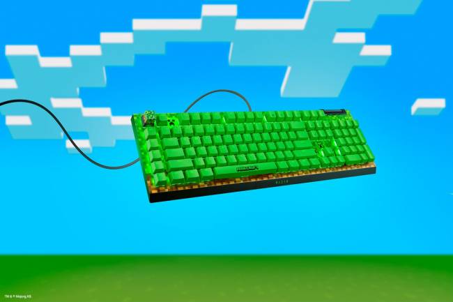 Игровая клавиатура Razer BlackWidow V4 X (Green Switch) - Minecraft Ed. - US Layout Razer RZ03-04704100-R3M1 — для бизнеса и офиса Игровая клавиатура Razer BlackWidow V4 X (Green Switch) - Minecraft Ed. - US Layout Razer RZ03-04704100-R3M1 — для бизнеса и офиса