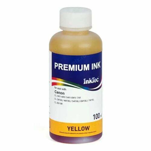 Чернила InkTec (C5041) для Canon CL-441/441CXL, Y, 0,1 л. (ориг.фасовка) — для бизнеса и офиса