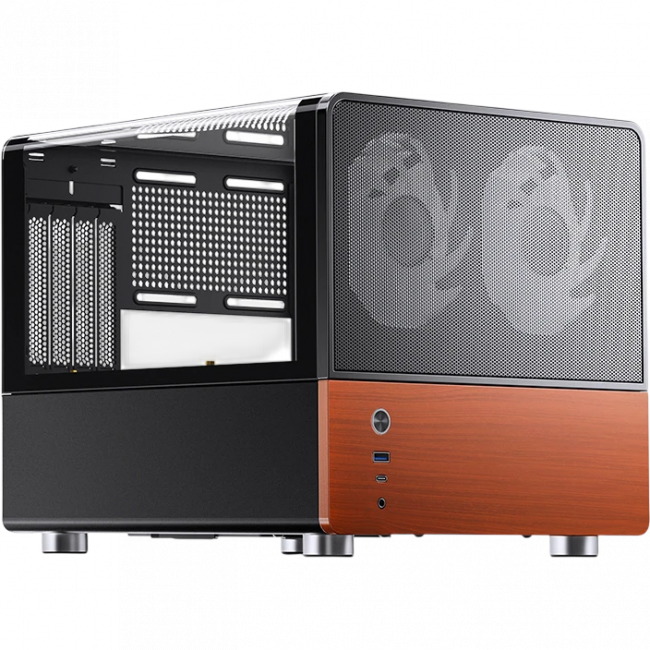 Корпус без блока питания JONSBO V12 Black — для бизнеса и офиса