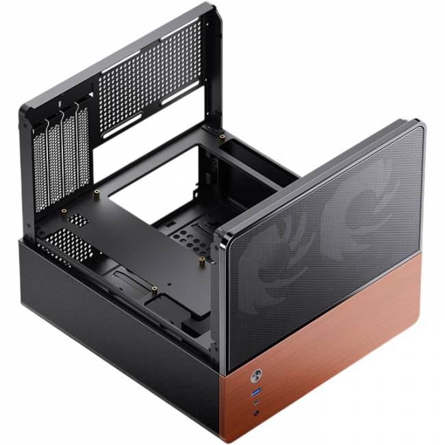 Корпус без блока питания JONSBO V12 Black — для бизнеса и офиса