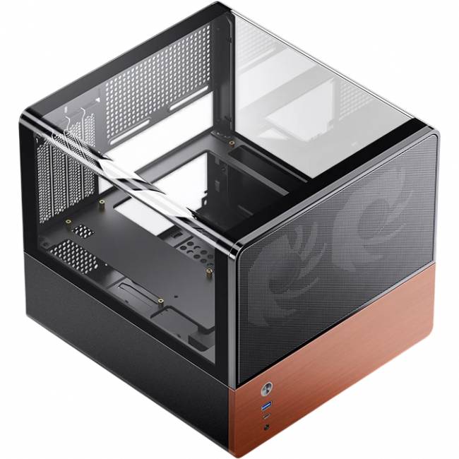 Корпус без блока питания JONSBO V12 Black — для бизнеса и офиса
