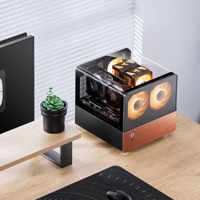 Корпус без блока питания JONSBO V12 Black — для бизнеса и офиса