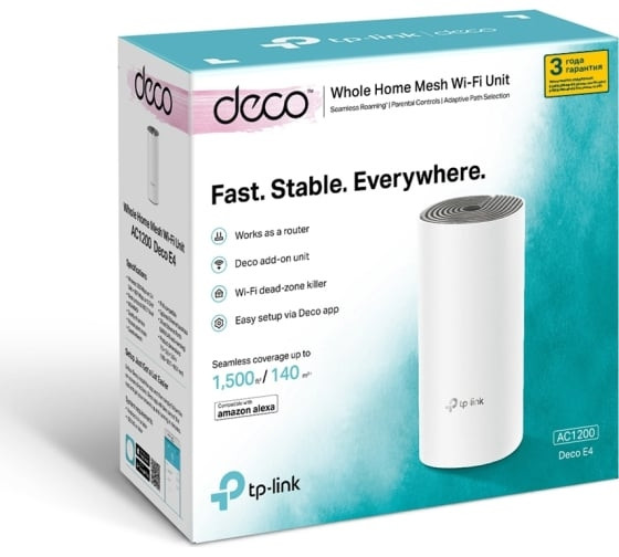 Точка доступа TP-Link Deco E4(1-pack)