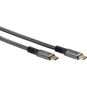 Кабель USB4 TypeC(M)--TypeC(M), 5K@60Hz, 40GBps, PD 240W, 5A, VCOM, 1.2м <CU541M-1.2M> Кабель VCOM USB Type-C M/USB Type-C M (CU541M-1.2M)