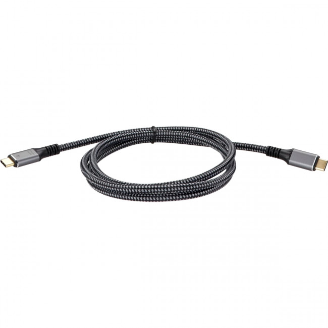 Кабель USB4 TypeC(M)--TypeC(M), 5K@60Hz, 40GBps, PD 240W, 5A, VCOM, 1.2м <CU541M-1.2M> Кабель VCOM USB Type-C M/USB Type-C M (CU541M-1.2M)