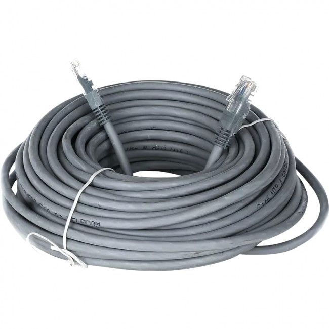 Патчкорд литой Telecom  UTP кат.6 20m VCOM NA102-UTP-C6-20M