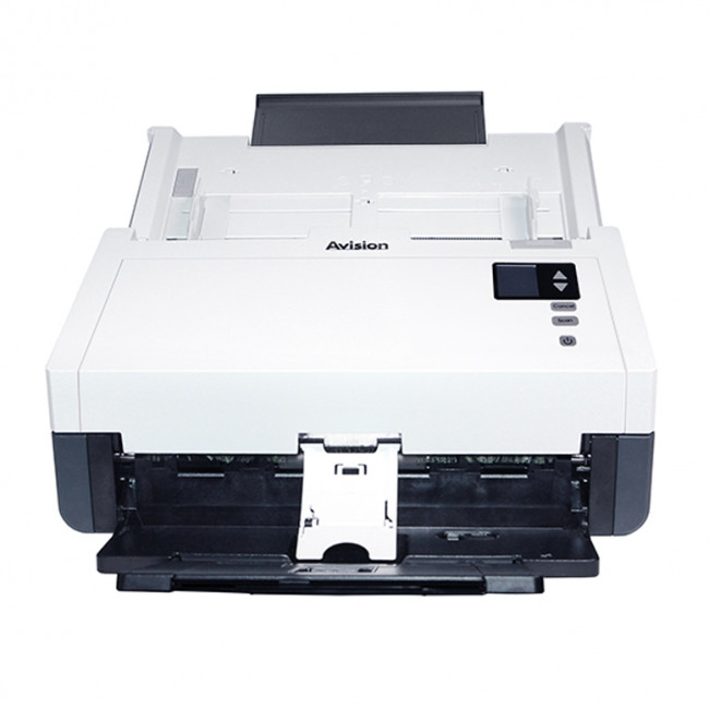 AD345GN Документ сканер А4, двухсторонний, 60 стр/мин, автопод. 100 листов, USB 3.2, Ethernet (2 года гарантии) Avision 000-1011-02G — для бизнеса и офиса