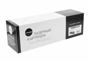 Тонер-картридж NetProduct (N-106R01413) для Xerox WC 5222/5225/5230, 20K (Повр. упак.)
