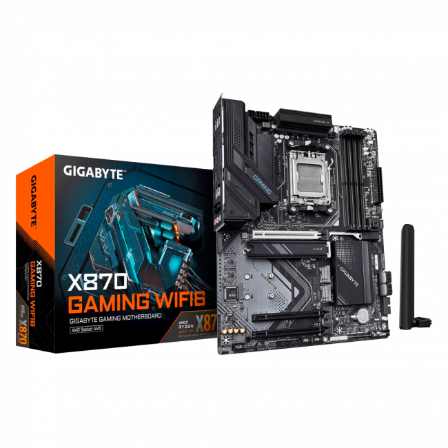 Материнская плата GIGABYTE X870 GAMING WF6 — для бизнеса и офиса