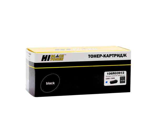 Тонер-картридж Hi-Black (HB-106R03912) для Xerox VersaLink C600/C605, C, 10,1K — для бизнеса и офиса