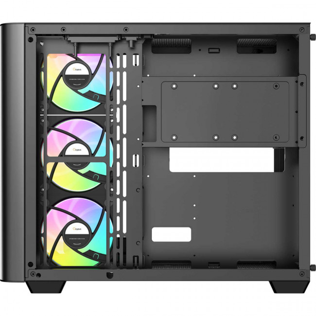 Корпус ПК без блока питания Ocypus Iota-C70-BKD400CD-GL — для бизнеса и офиса Корпус ПК без блока питания Ocypus Iota-C70-BKD400CD-GL — для бизнеса и офиса