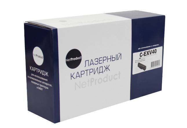 Картридж NetProduct (N-C-EXV40) для Canon iR 1133/1133A/1133if, 6K — для бизнеса и офиса