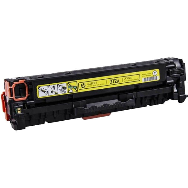 Тонер-картридж HP 312A Yellow Original LaserJet Toner Cartridge (CF382A) — для бизнеса и офиса Тонер-картридж HP 312A Yellow Original LaserJet Toner Cartridge (CF382A) — для бизнеса и офиса