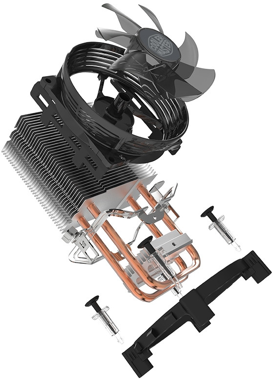 Кулер для процессора Cooler Master Hyper T20 (RR-T20-20FK-R1) — для бизнеса и офиса Кулер для процессора Cooler Master Hyper T20 (RR-T20-20FK-R1) — для бизнеса и офиса
