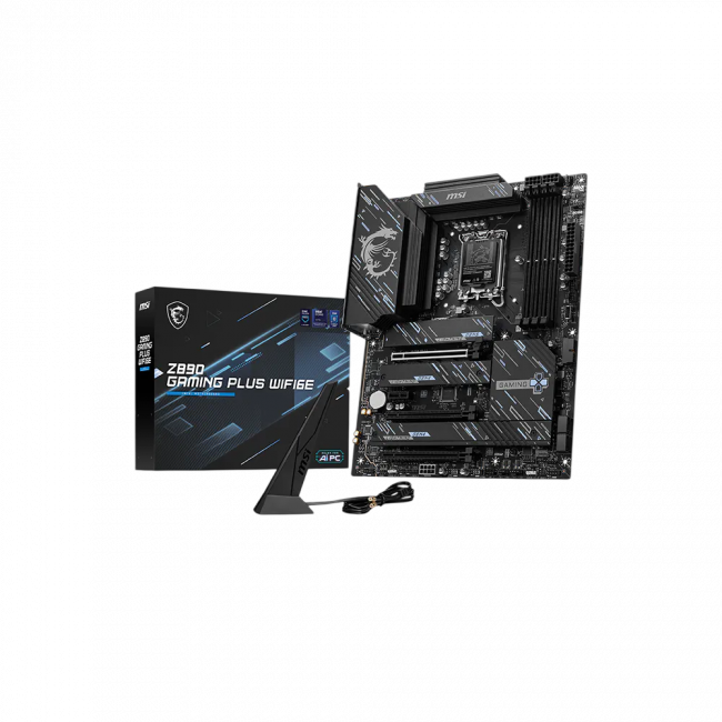 Материнская плата MSI Z890 GAMING PLUS WIFI6E — для бизнеса и офиса