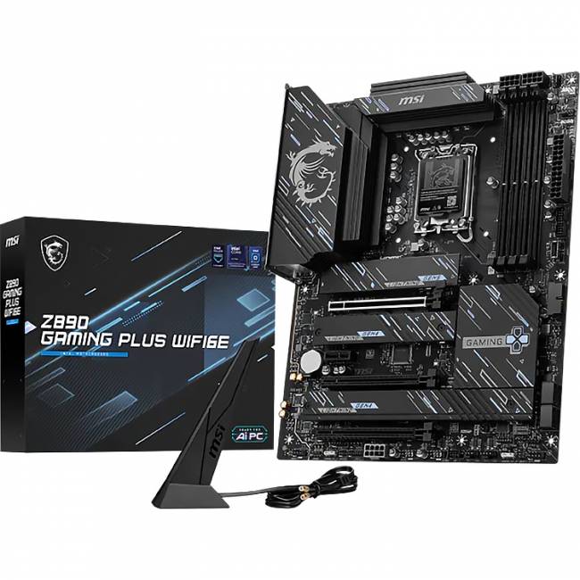 Материнская плата MSI Z890 GAMING PLUS WIFI6E — для бизнеса и офиса