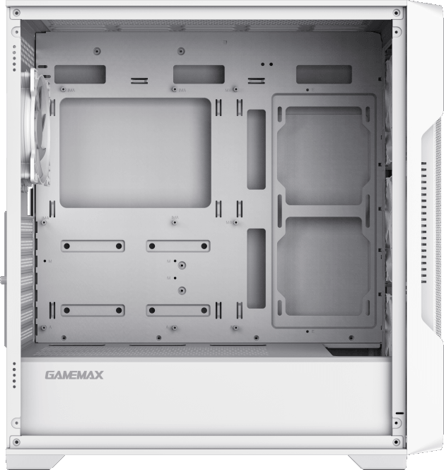 Компьютерный корпус E-ATX, без блока питания GameMax SIEGE WH — для бизнеса и офиса
