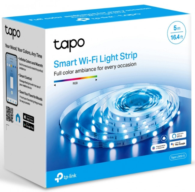 Умная светодиодная Wi-Fi лента TP-Link Tapo Smart Light Strip