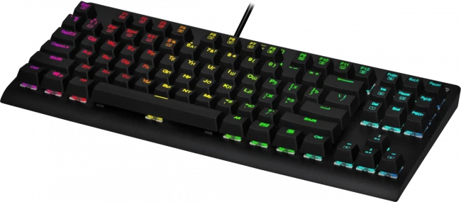 Redragon Механическая клавиатура Dark Avenger 2 RU,RGB подсветка,компактная Defender 70770 — для бизнеса и офиса