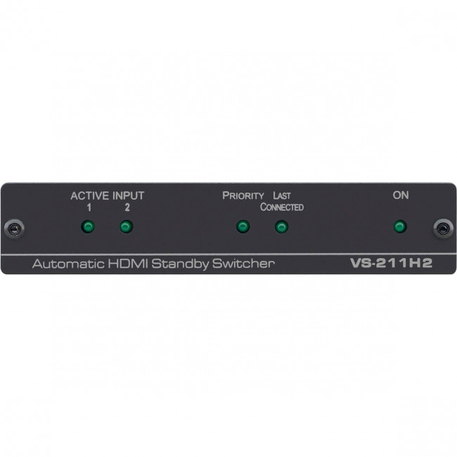 Коммутатор 2х1 HDMI с автоматическим переключением; коммутация по наличию сигнала, поддержка 4K60 4:4:4 [20-80353090] Kramer VS-211H2 — для бизнеса и офиса
