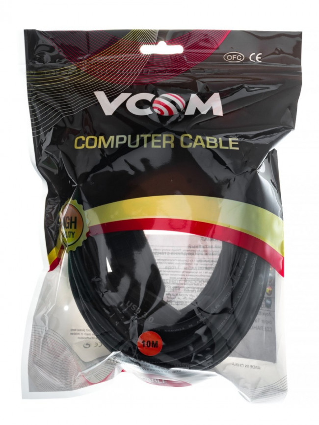 Кабель-адаптер USB3.0-repeater, удлинительный активный <Am-->Af> 10м VCOM <CU827> VCOM USB 2.0 Type-AM - USB 2.0 Type-AF 10м