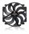 Кулер для корпуса Noctua NF-A14x25r G2 PWM chromax.black.swap — для бизнеса и офиса