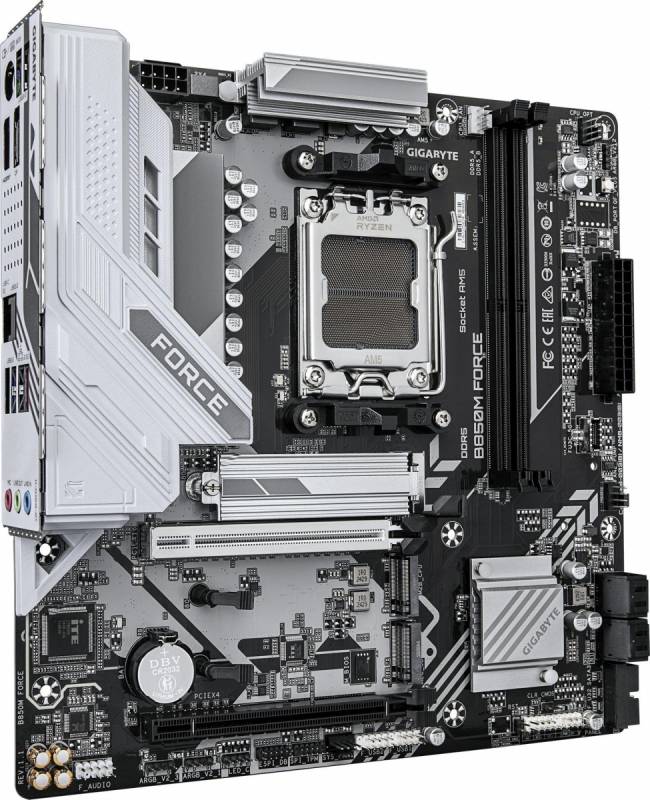 Материнская плата Gigabyte B850M FORCE — для бизнеса и офиса