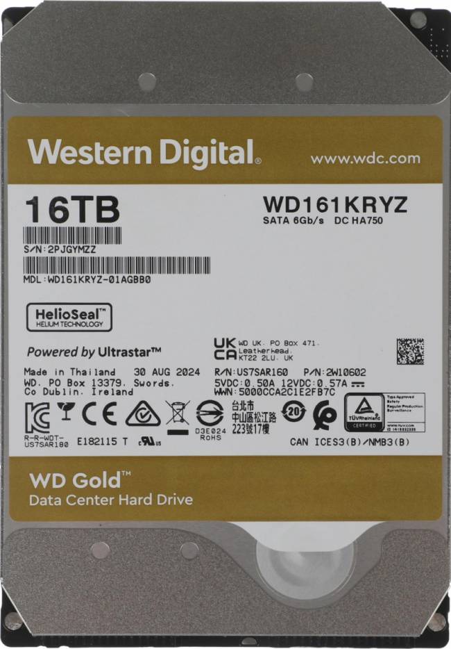 Жесткий диск WD WD161KRYZ — для бизнеса и офиса