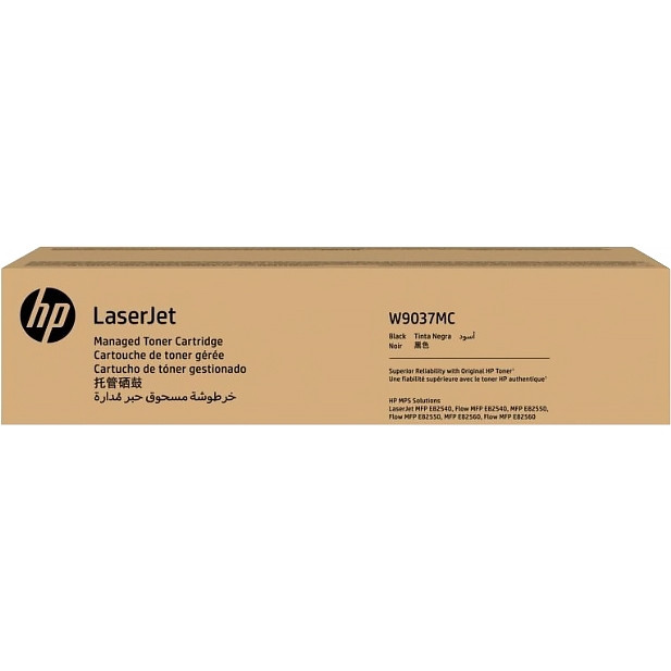 Тонер-картридж HP Black Contract Original LaserJet Toner Cartridge (W9037MC)