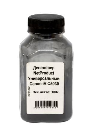 Девелопер NetProduct Универсальный для Canon iR C5030, 100 г, банка
